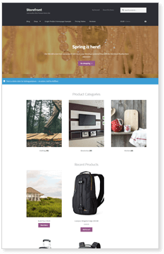 WooCommerce Storefront