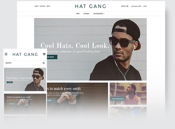 Hatgang website theme