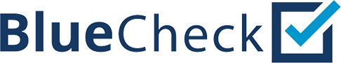 Blue Check logo