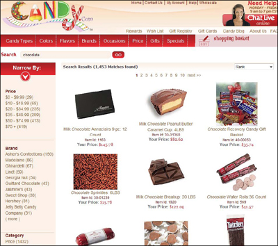 Advanced Search App Preview